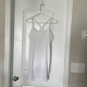 White athletic dress size small